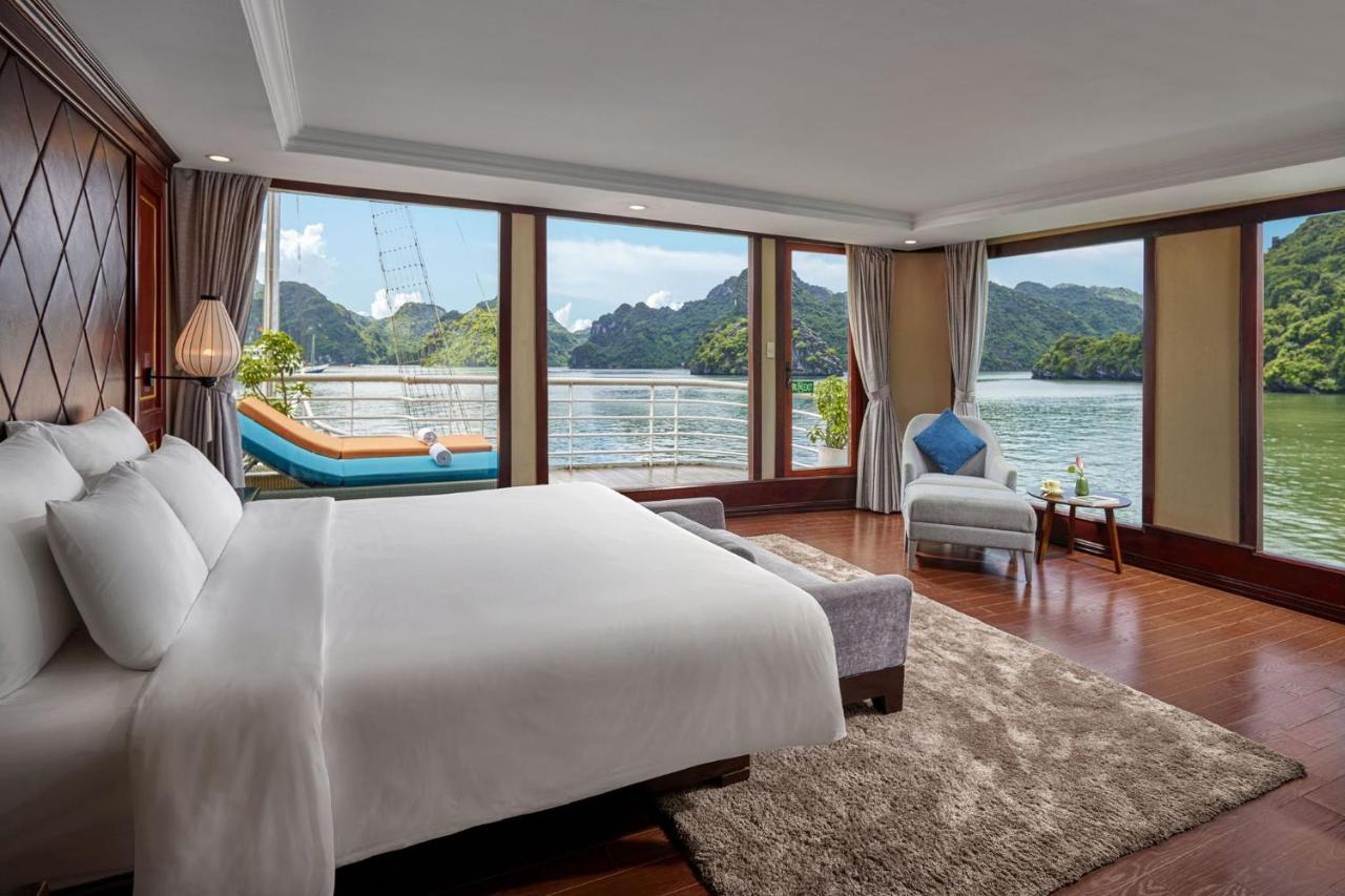 מלון הלונג Amanda Luxury Cruise Lan Ha Bay מראה חיצוני תמונה