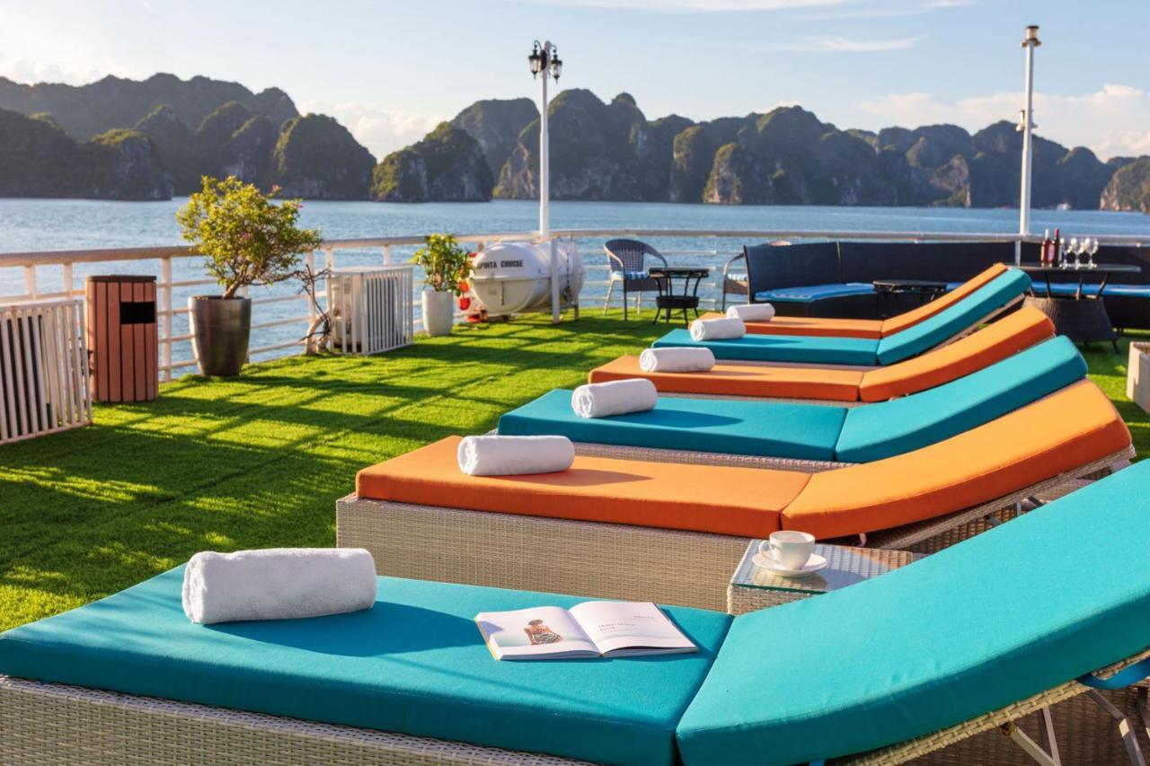 מלון הלונג Amanda Luxury Cruise Lan Ha Bay מראה חיצוני תמונה