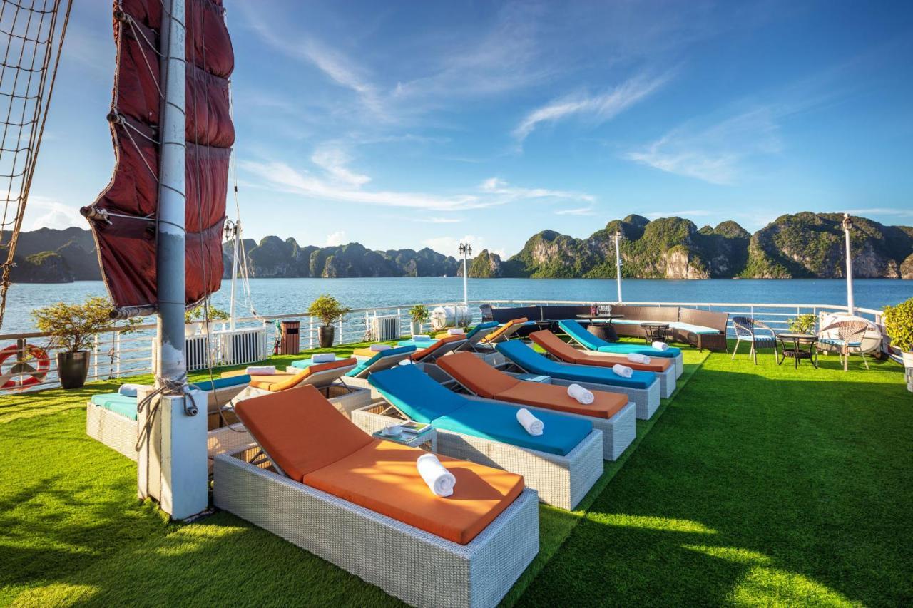 מלון הלונג Amanda Luxury Cruise Lan Ha Bay מראה חיצוני תמונה